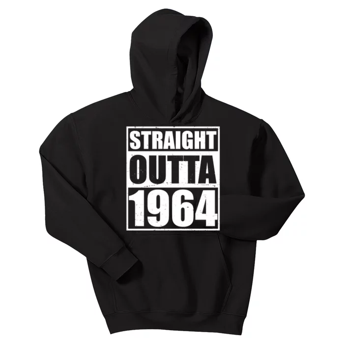 Straight Outta 1964 60th Birthday Kids Hoodie