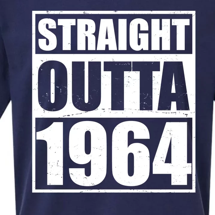 Straight Outta 1964 60th Birthday Sueded Cloud Jersey T-Shirt