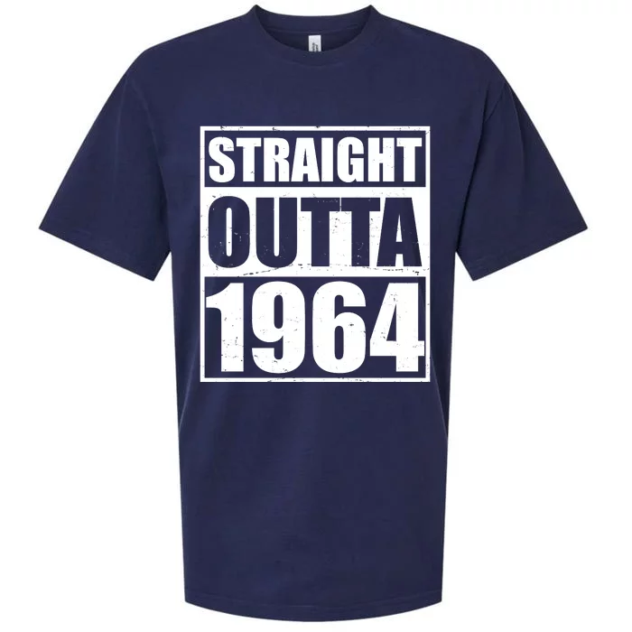 Straight Outta 1964 60th Birthday Sueded Cloud Jersey T-Shirt