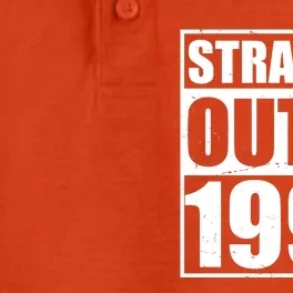 Straight Outta 1993 30th Birthday Dry Zone Grid Performance Polo