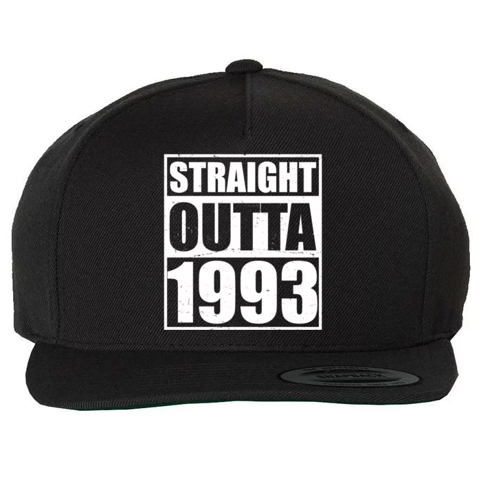 Straight Outta 1993 30th Birthday Wool Snapback Cap