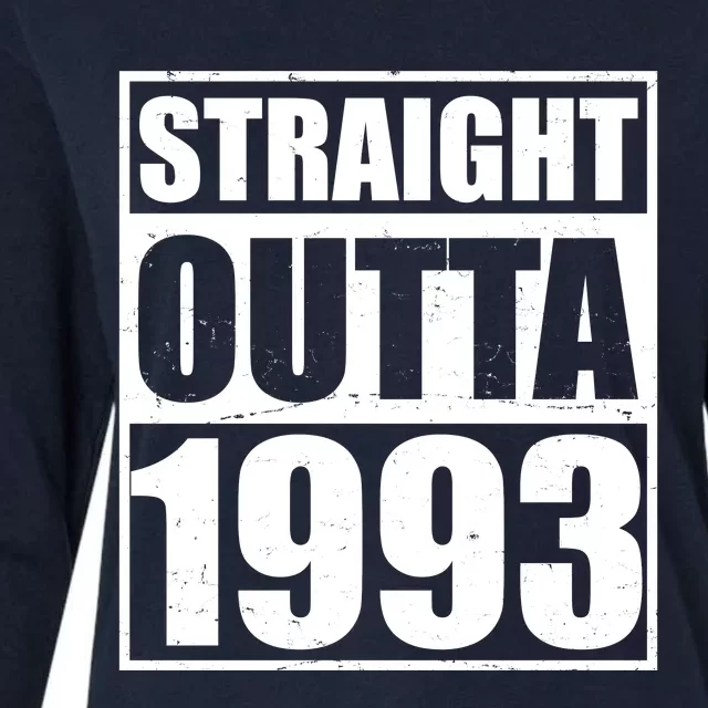 Straight Outta 1993 30th Birthday Womens Cotton Relaxed Long Sleeve T-Shirt