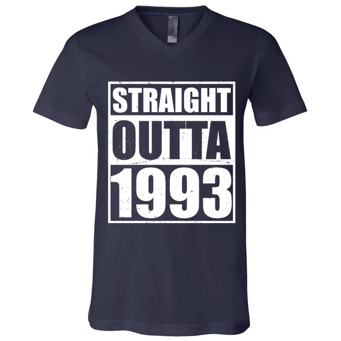 Straight Outta 1993 30th Birthday V-Neck T-Shirt