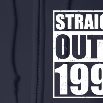 Straight Outta 1993 30th Birthday Full Zip Hoodie