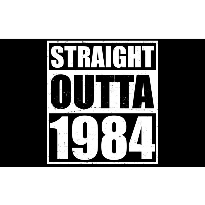 Straight Outta 1984 40th Birthday Bumper Sticker