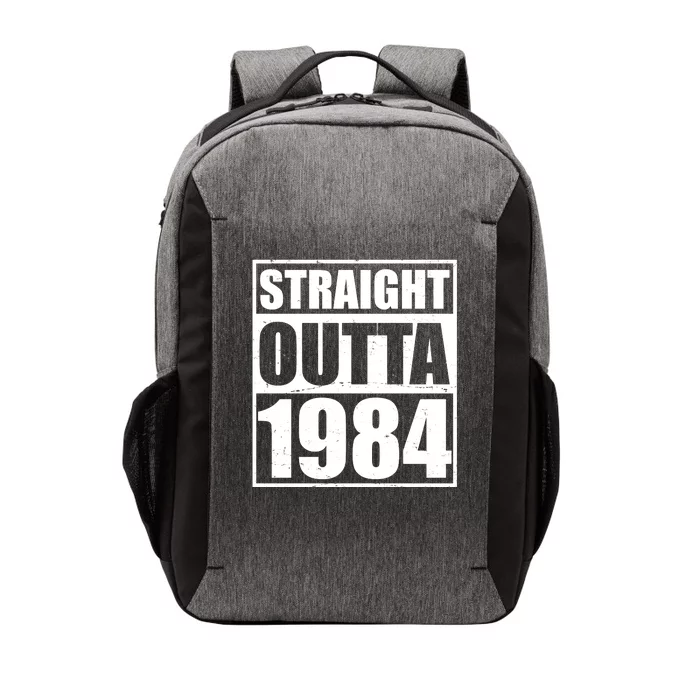 Straight Outta 1984 40th Birthday Vector Backpack