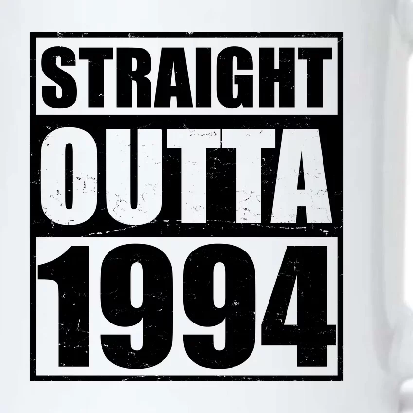 Straight Outta 1994 30th Birthday Black Color Changing Mug