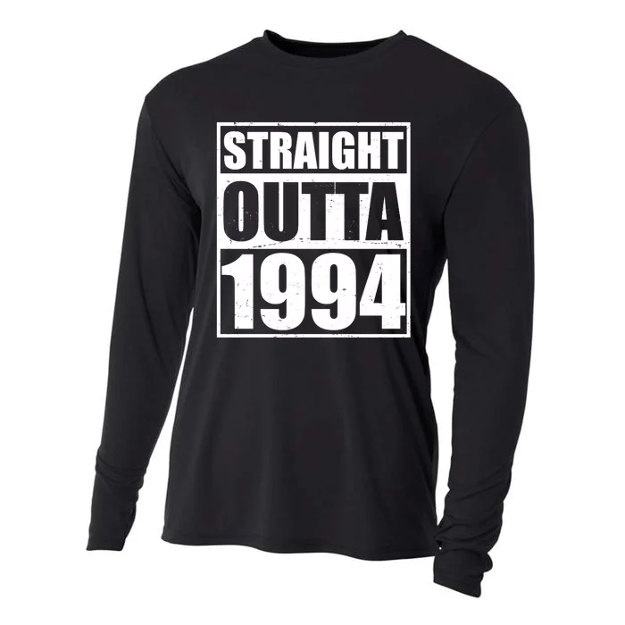 Straight Outta 1994 30th Birthday Cooling Performance Long Sleeve Crew