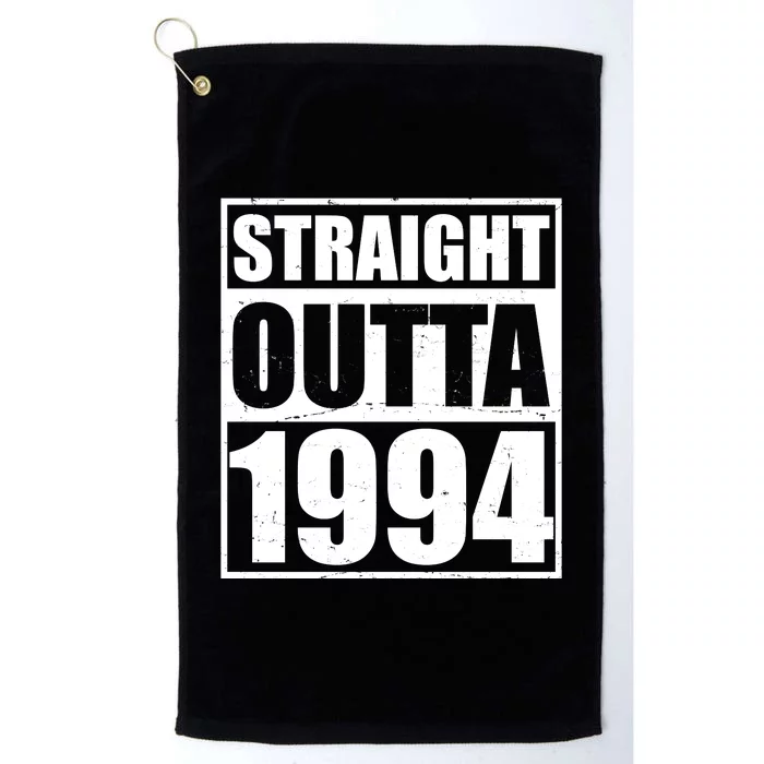 Straight Outta 1994 30th Birthday Platinum Collection Golf Towel