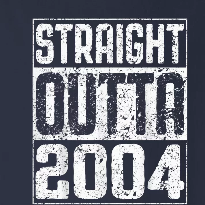 Straight Outta 2004 19th Birthday Shirt shirt Toddler Long Sleeve Shirt