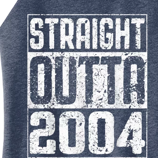 Straight Outta 2004 19th Birthday Shirt shirt Women’s Perfect Tri Rocker Tank