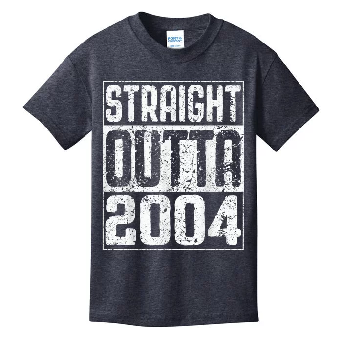 Straight Outta 2004 19th Birthday Shirt shirt Kids T-Shirt