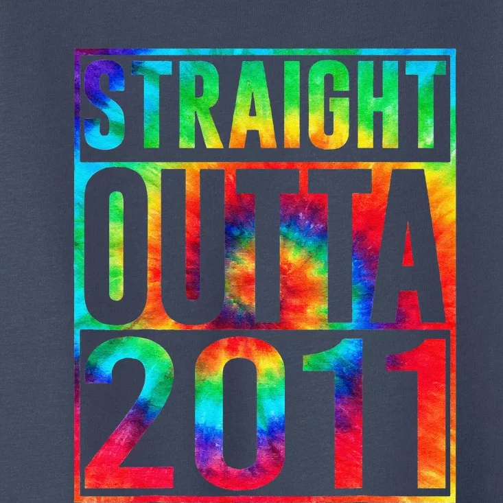 Straight Outta 2011 Dirty Thirty Funny 12th Birthday Gift Toddler T-Shirt