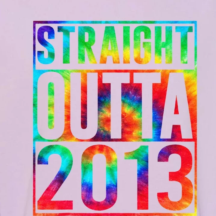 Straight Outta 2013 Dirty Thirty Funny 10th Birthday Gift Garment-Dyed Sweatshirt