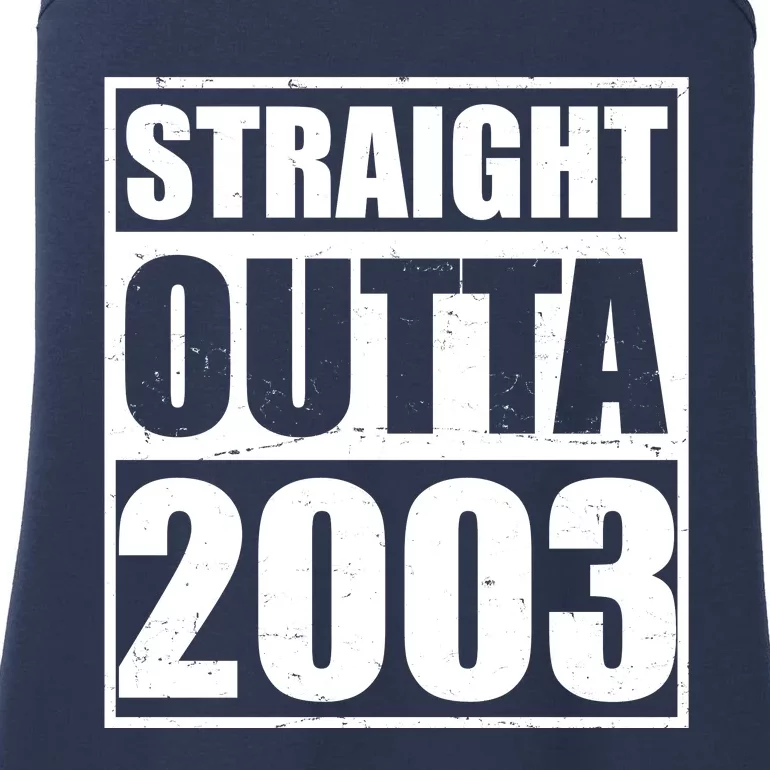 Straight Outta 2003 20th Birthday Ladies Essential Tank