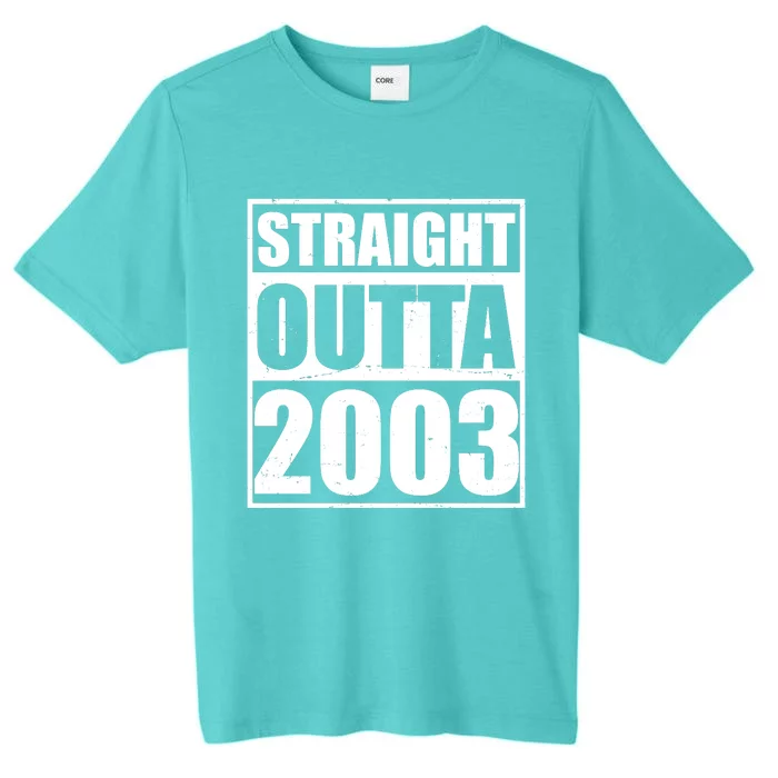 Straight Outta 2003 20th Birthday ChromaSoft Performance T-Shirt