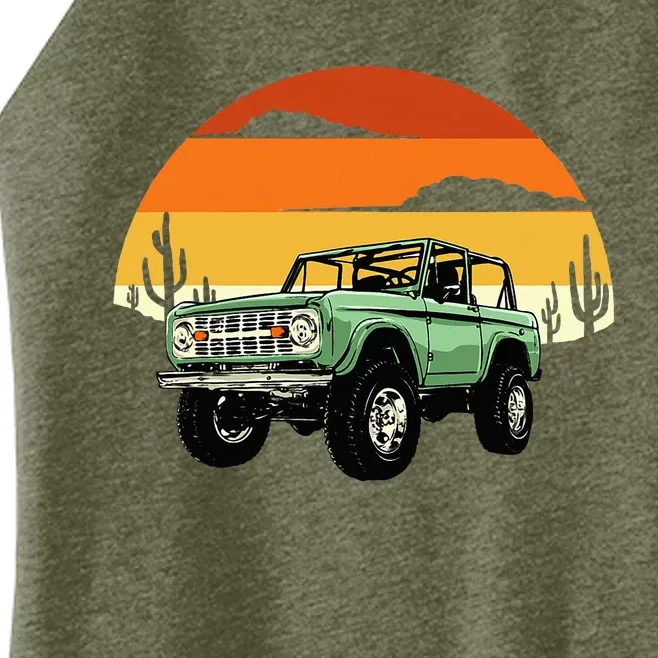 Sunset Offroad 4x4 Suv Women’s Perfect Tri Rocker Tank