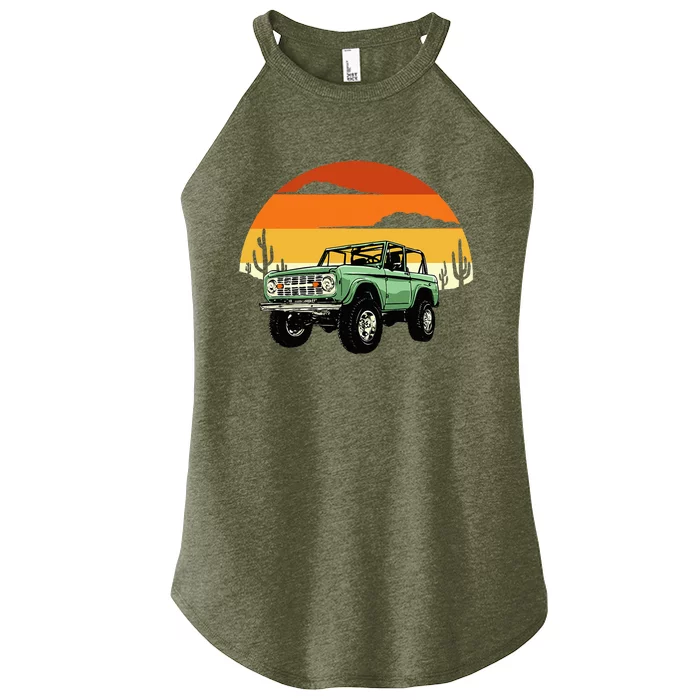 Sunset Offroad 4x4 Suv Women’s Perfect Tri Rocker Tank