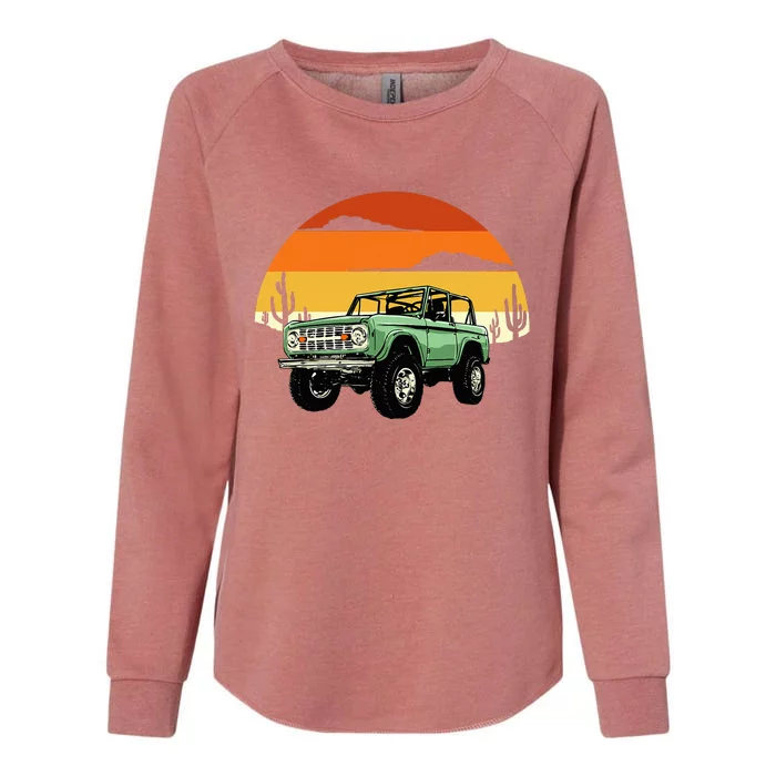 Sunset Offroad 4x4 Suv Womens California Wash Sweatshirt