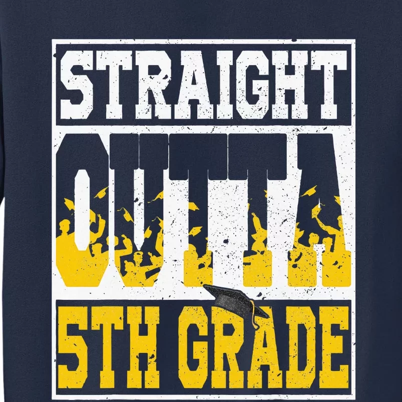 Straight Outta 5th Grade Graduation Teachers Sweatshirt