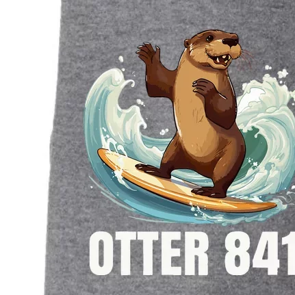 Surfing Otter 841 California Sea Otter 841 Doggie 3-End Fleece Hoodie