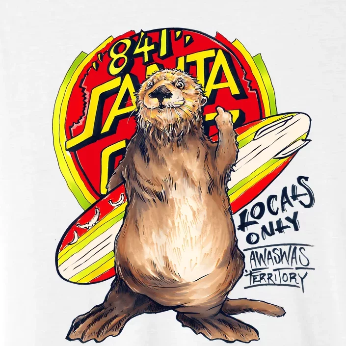 Surfing Otter 841 Otter My Way Dude California Otter 841 ChromaSoft Performance T-Shirt