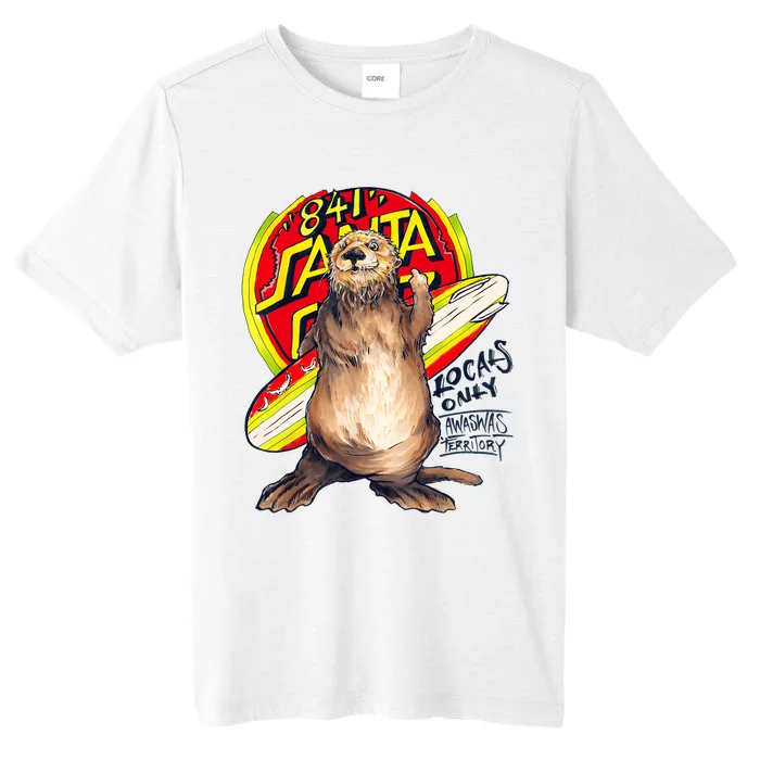 Surfing Otter 841 Otter My Way Dude California Otter 841 ChromaSoft Performance T-Shirt