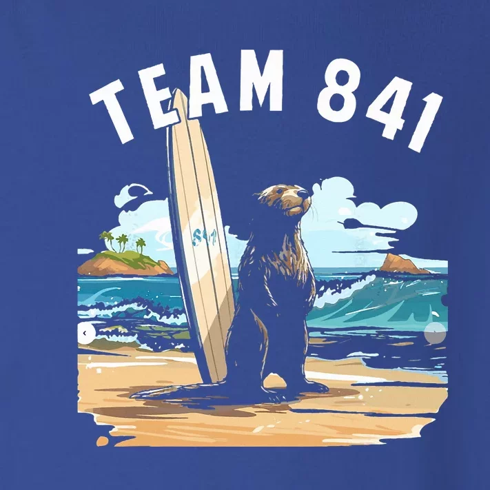 Surfing Otter 841 Otter My Way California Sea Otter Toddler Long Sleeve Shirt