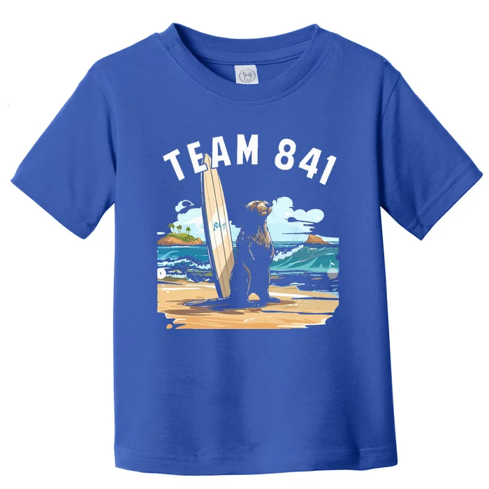 Surfing Otter 841 Otter My Way California Sea Otter Toddler T-Shirt