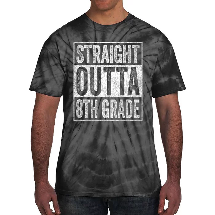 Straight Outta 8th Grade Tie-Dye T-Shirt