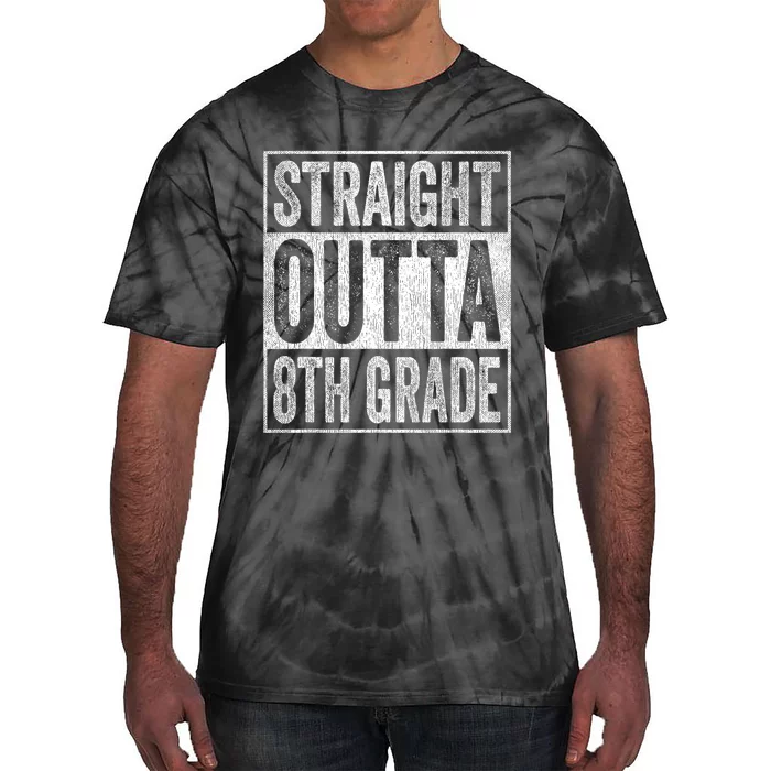 Straight Outta 8th Grade Tie-Dye T-Shirt