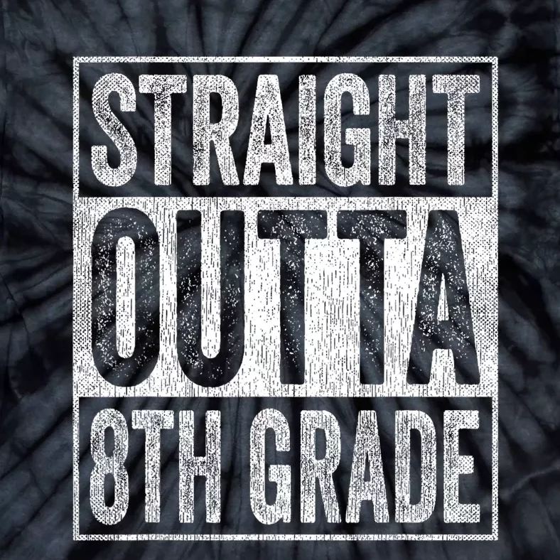 Straight Outta 8th Grade Tie-Dye T-Shirt