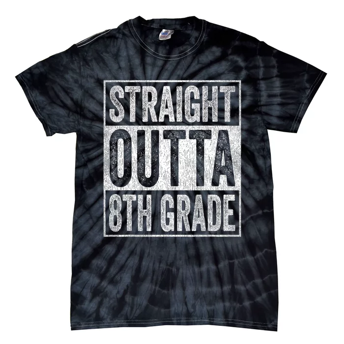 Straight Outta 8th Grade Tie-Dye T-Shirt