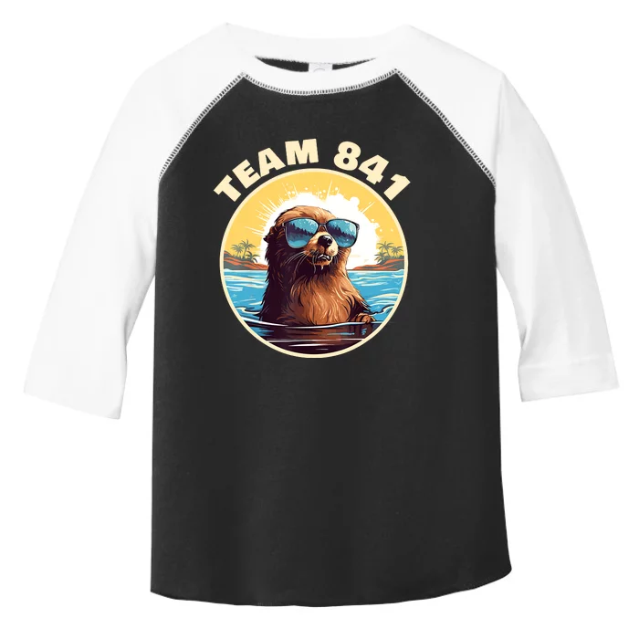 Surfing Otter 841 Otter My Way California Sea Otter Toddler Fine Jersey T-Shirt