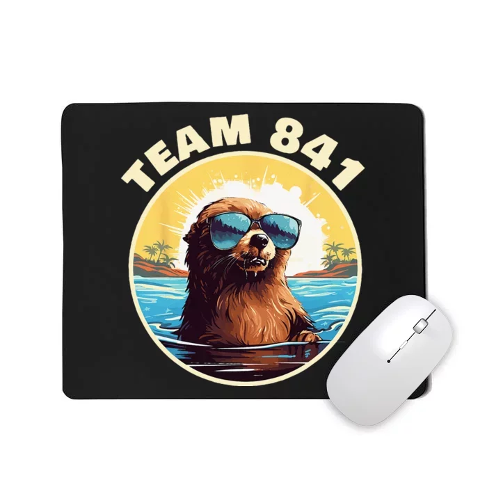 Surfing Otter 841 Otter My Way California Sea Otter Mousepad