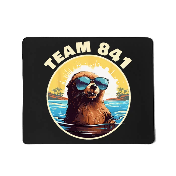 Surfing Otter 841 Otter My Way California Sea Otter Mousepad