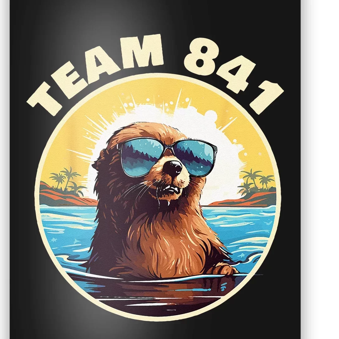 Surfing Otter 841 Otter My Way California Sea Otter Poster