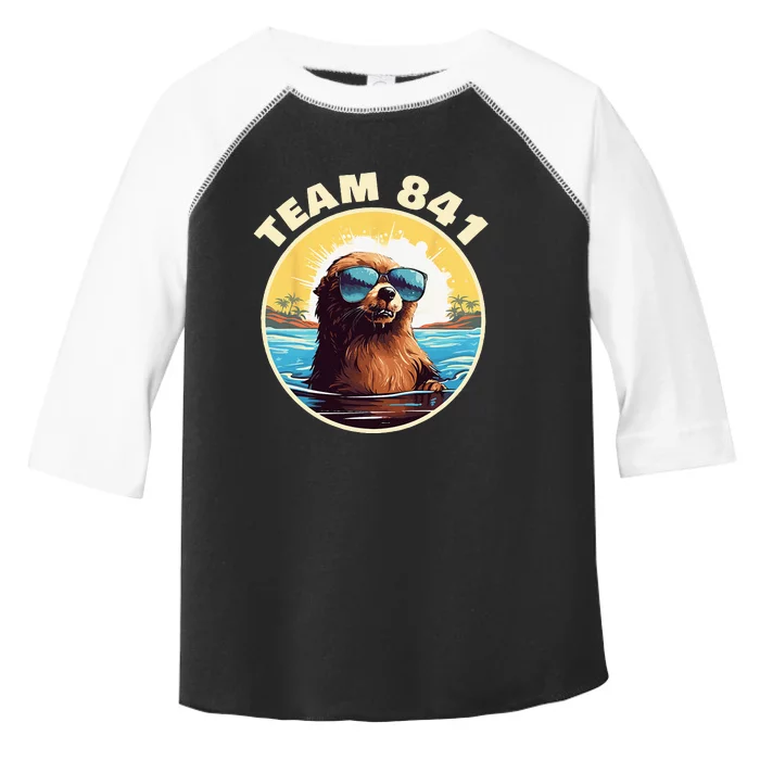 Surfing Otter 841 Otter My Way California Sea Otter Toddler Fine Jersey T-Shirt