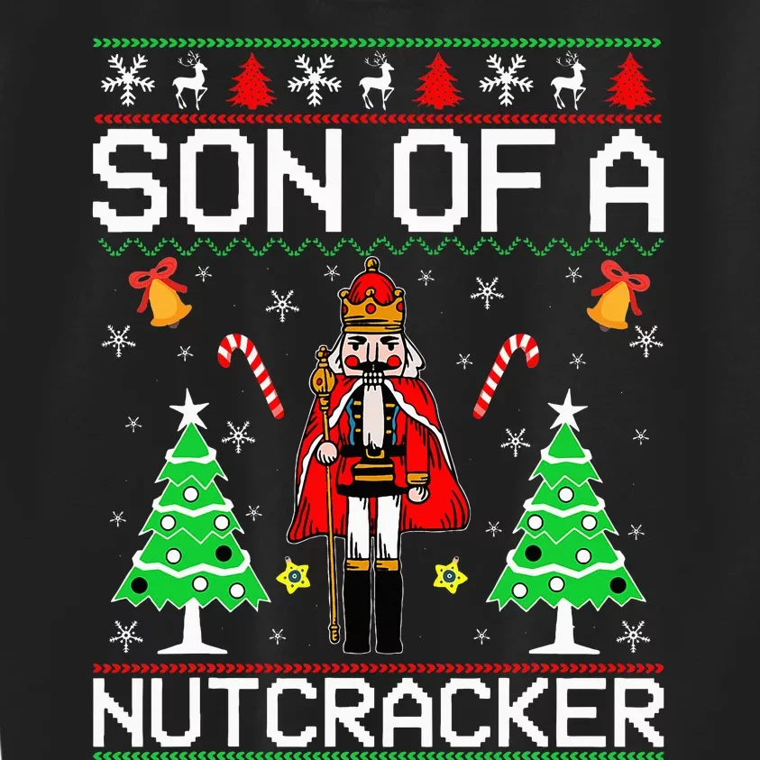 Son Of A Nutcracker Kids Sweatshirt