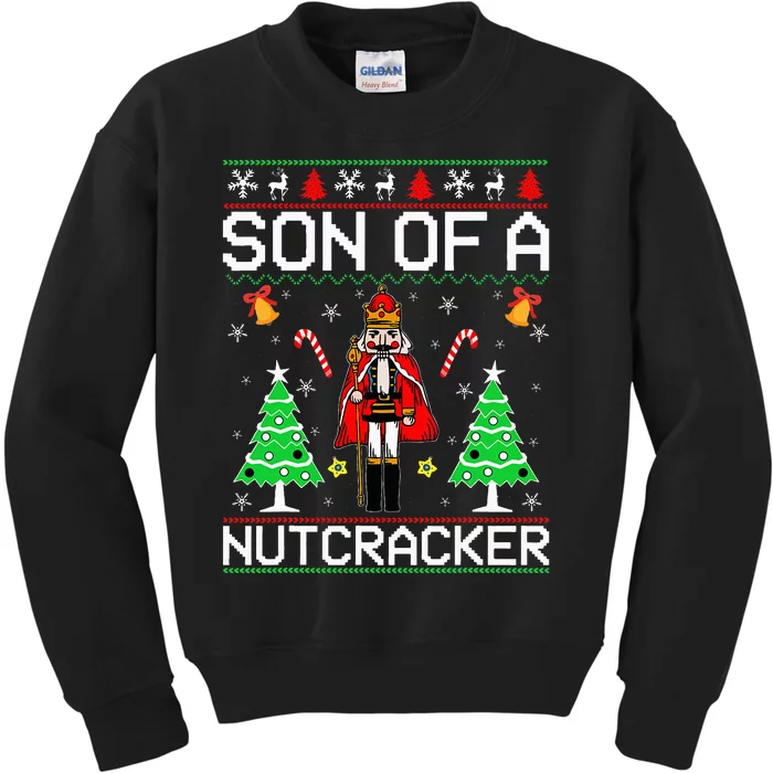 Son Of A Nutcracker Kids Sweatshirt