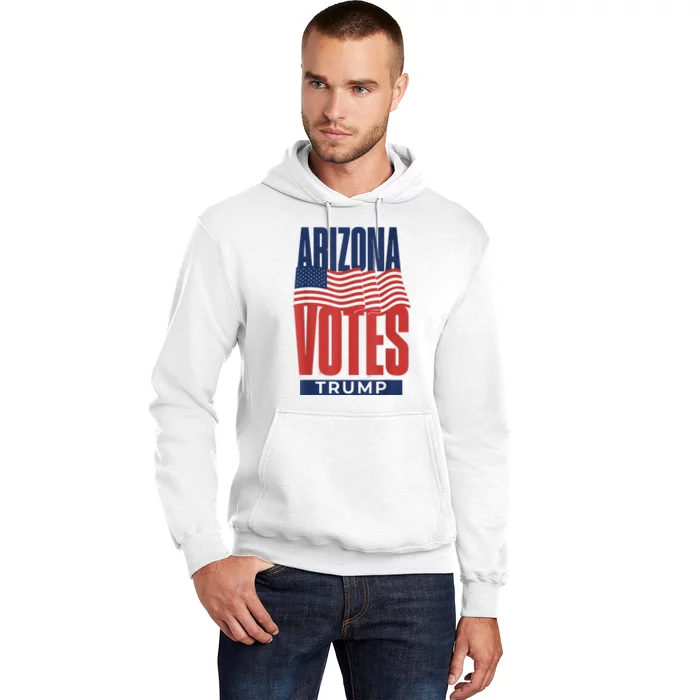 State Of Arizona Is Voting For Trump Us Election Hoodie