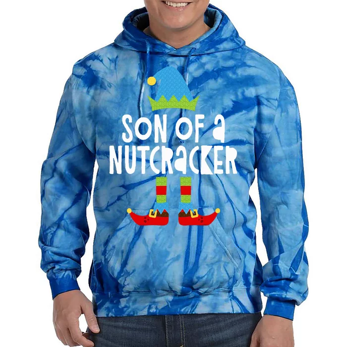 Son Of A Nutcracker  Christmas Gift Tie Dye Hoodie