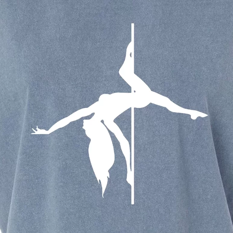 Silhouette Of A Dancer Garment-Dyed Women's Muscle Tee