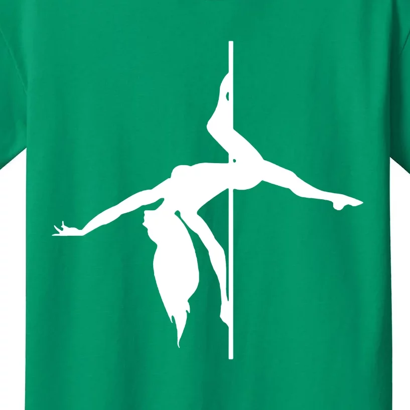 Silhouette Of A Dancer Kids T-Shirt