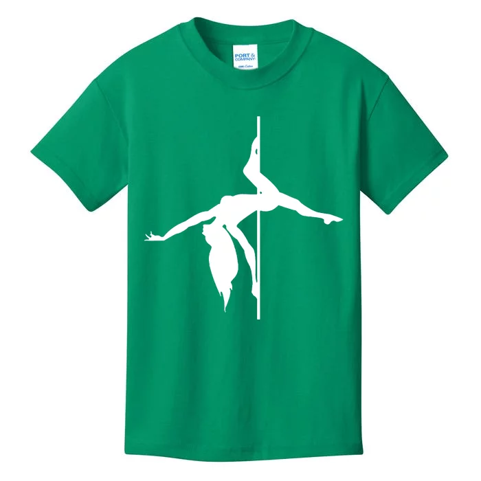 Silhouette Of A Dancer Kids T-Shirt