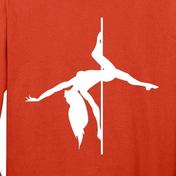 Silhouette Of A Dancer Tall Long Sleeve T-Shirt