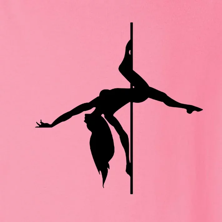 Silhouette Of A Dancer Toddler Long Sleeve Shirt