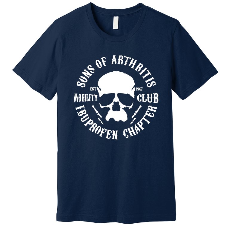 Sons Of Arthritis Funny SOA Parody Premium T-Shirt