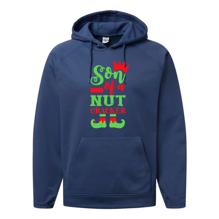 Son Of A Nutcracker Matching Family Christmas Pajamas Performance Fleece Hoodie