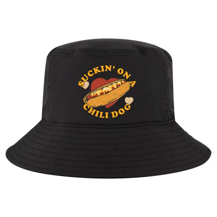 Suckin On A Chili Dog Foodie Cool Comfort Performance Bucket Hat